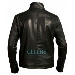 Punisher Skull Black Biker Jacket